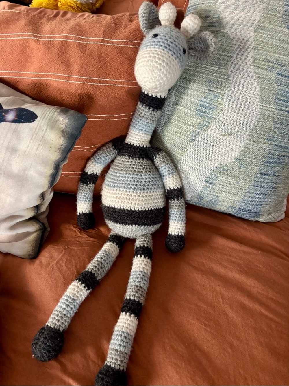 Handmade Crochet Stuffed Giraffe Toy